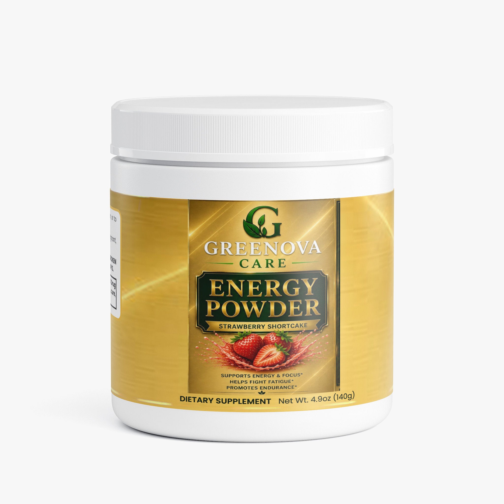 Energy Powder (Strawberry Shortcake)